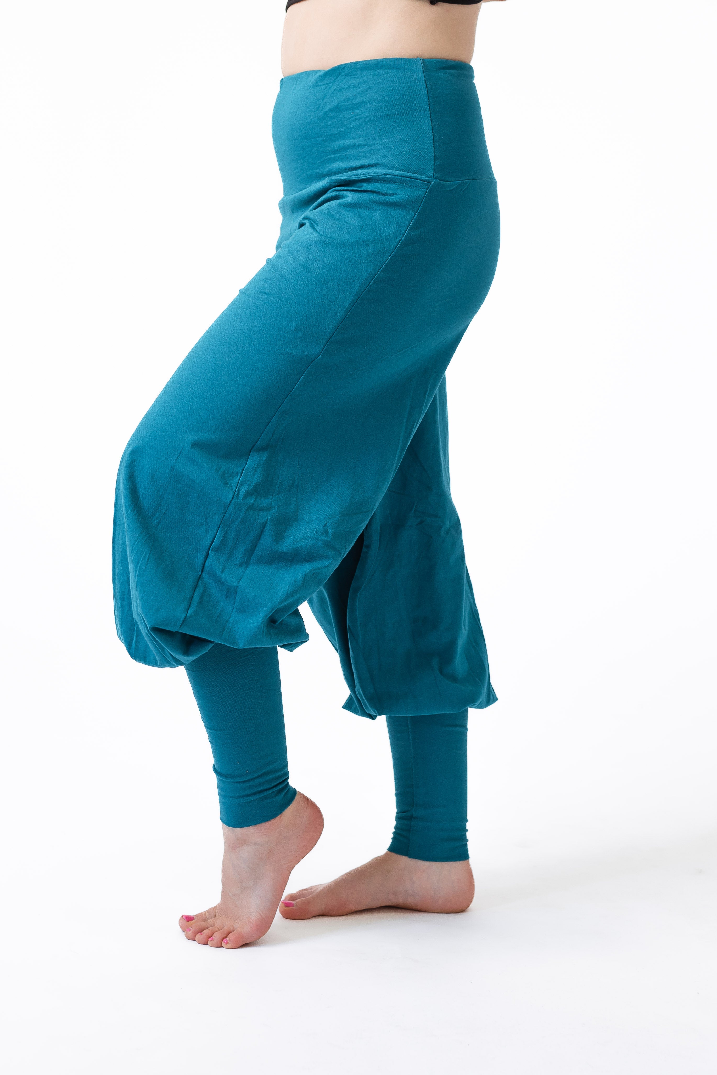 Buy Gracit Grey & Aqua Loose Fit Cotton Salwar Pack of - 2 for Women¿s  Online @ Tata CLiQ