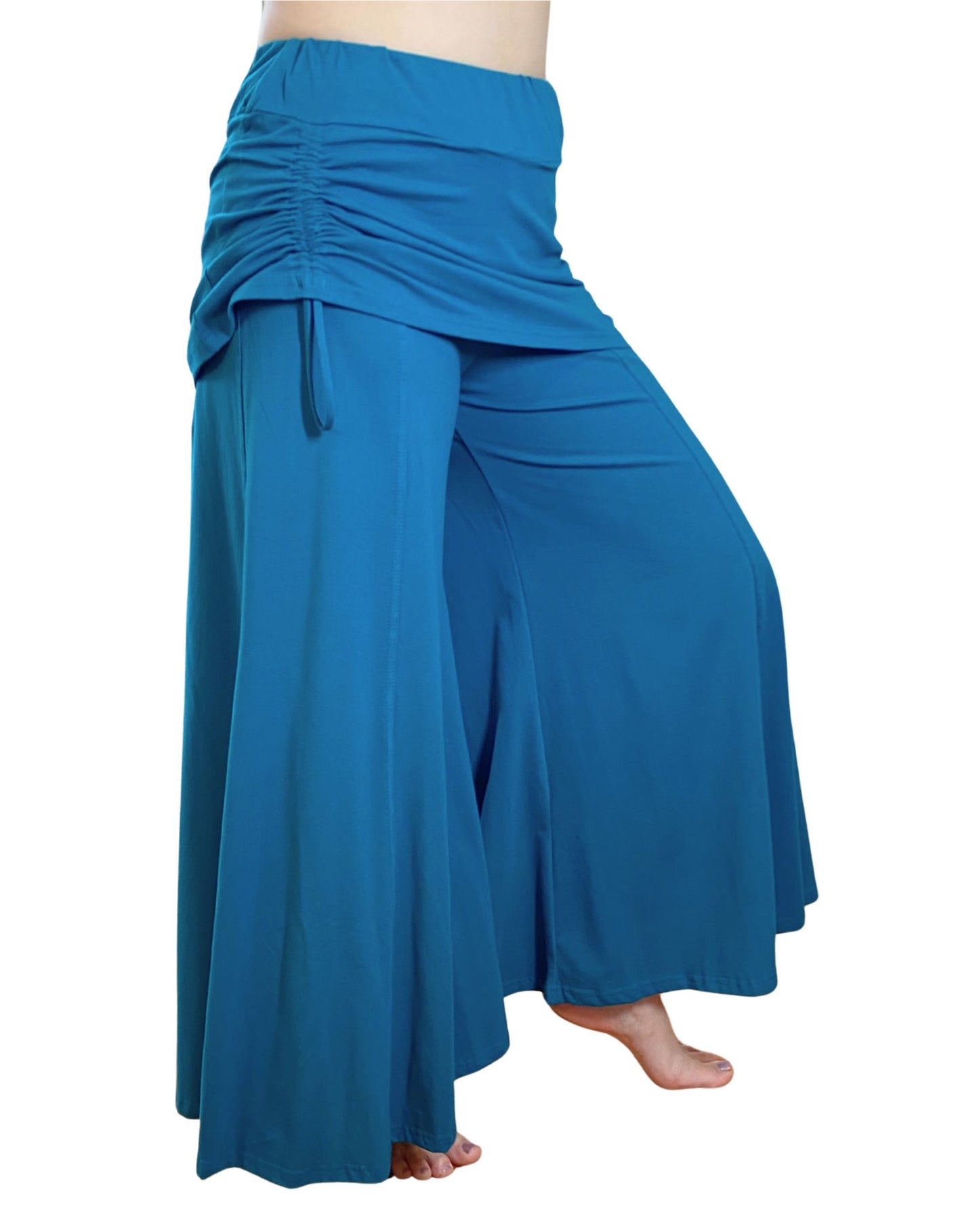 Ruched Skirt Boho Pants V2