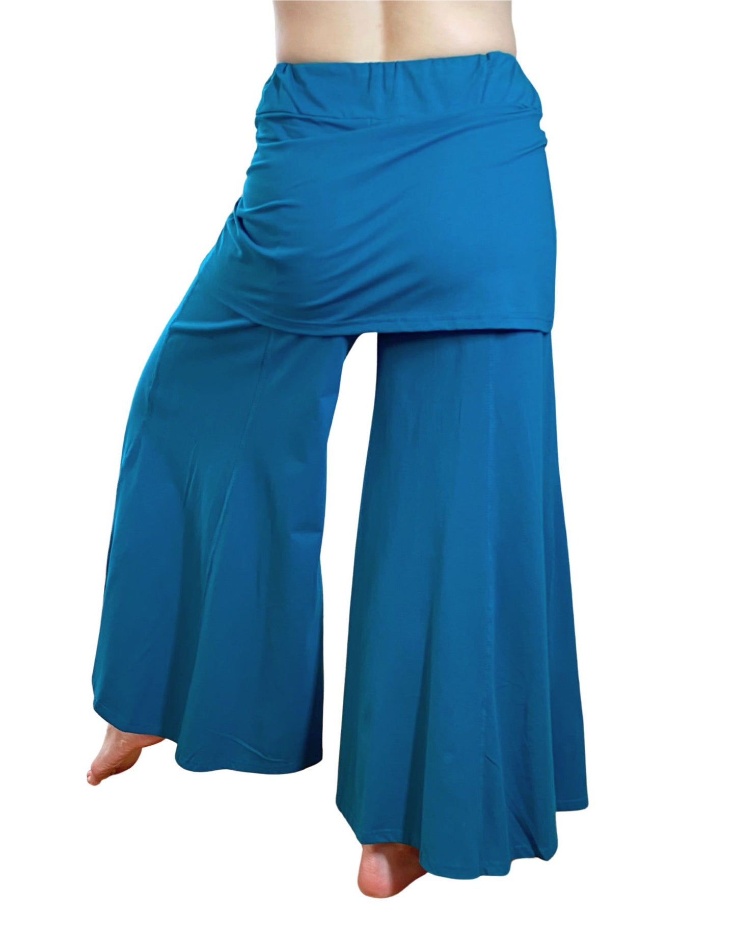 Ruched Skirt Boho Pants V2