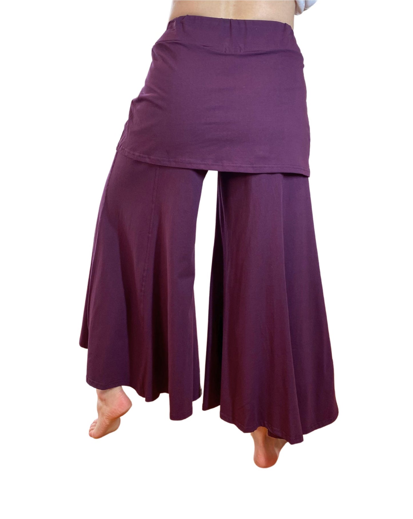 Ruched Skirt Boho Pants V2