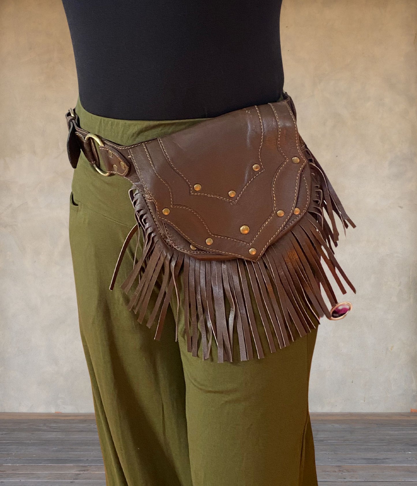 Fringe Satchel Bag