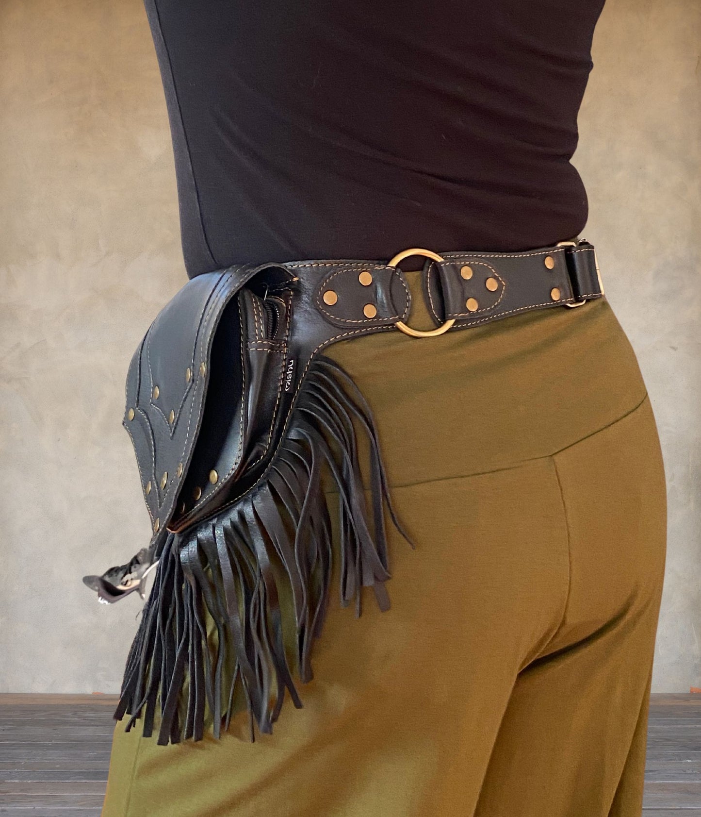 Fringe Satchel Bag