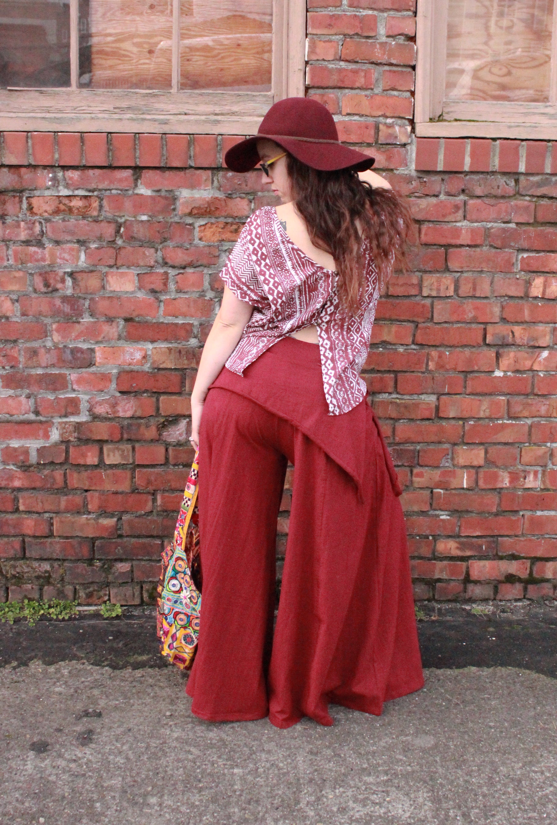 Hippie on sale skirt pants